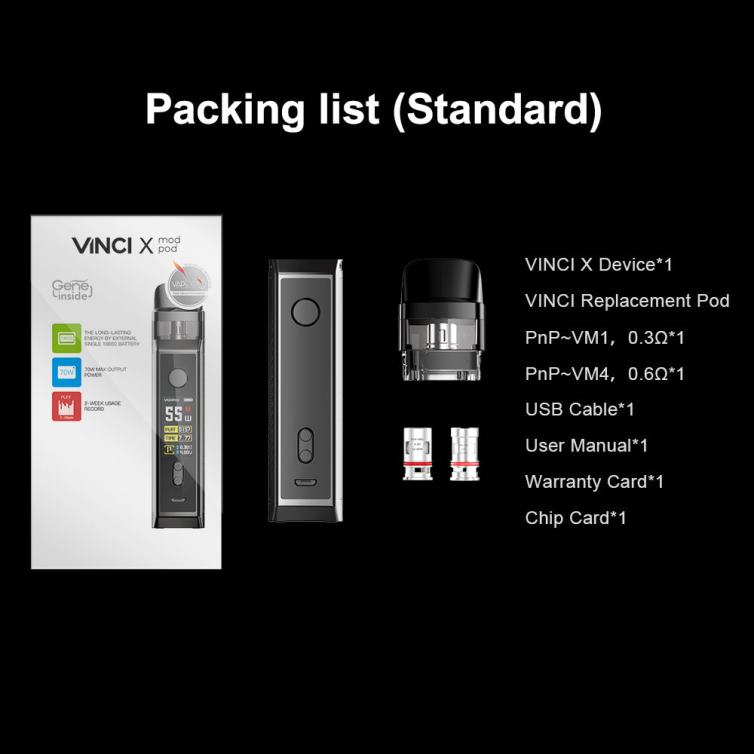 VOOPOO VINCI X zestaw modów włókno węglowe R8680346 | VOOPOO Vape Drag Polska